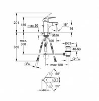 GROHE EUROPLUS LAVABO
